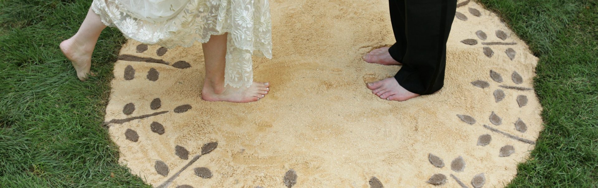 Bröllop i trädgården