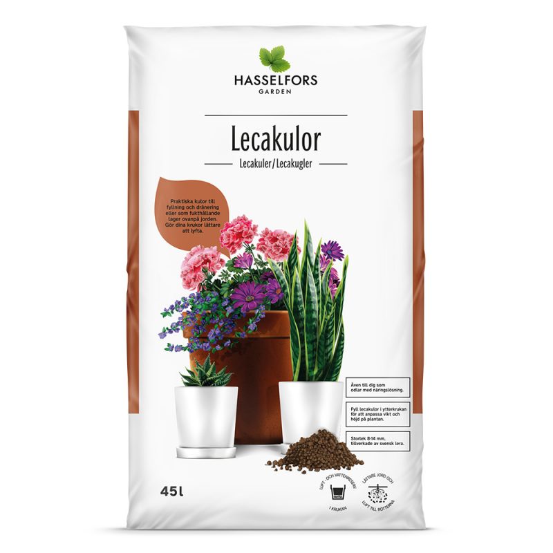 Påse med tre krukor på med rosa, gröna och lila växter