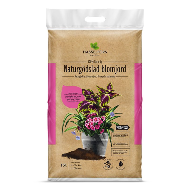 Naturgödslad Blomjord