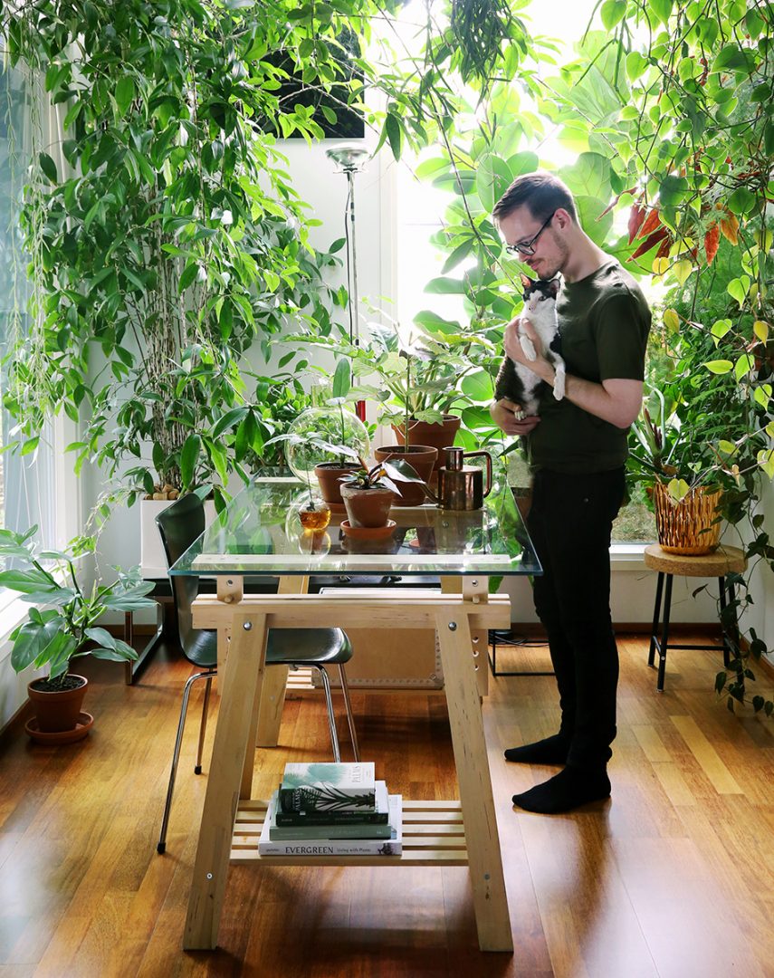 Grönska från golv till tak