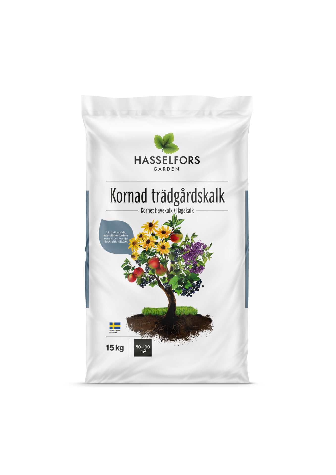 Kornad trädgårdskalk